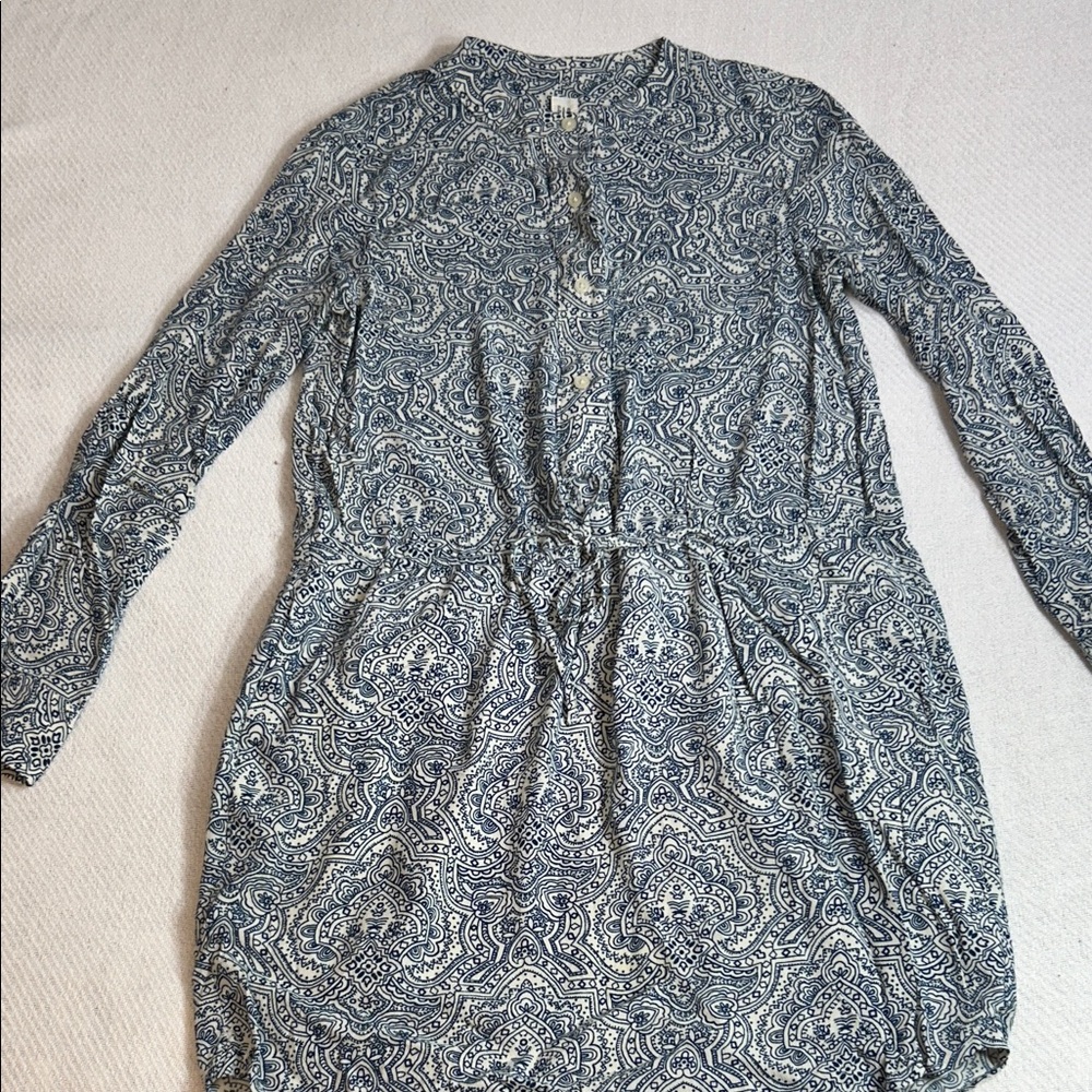 GAP Blue and White Dress